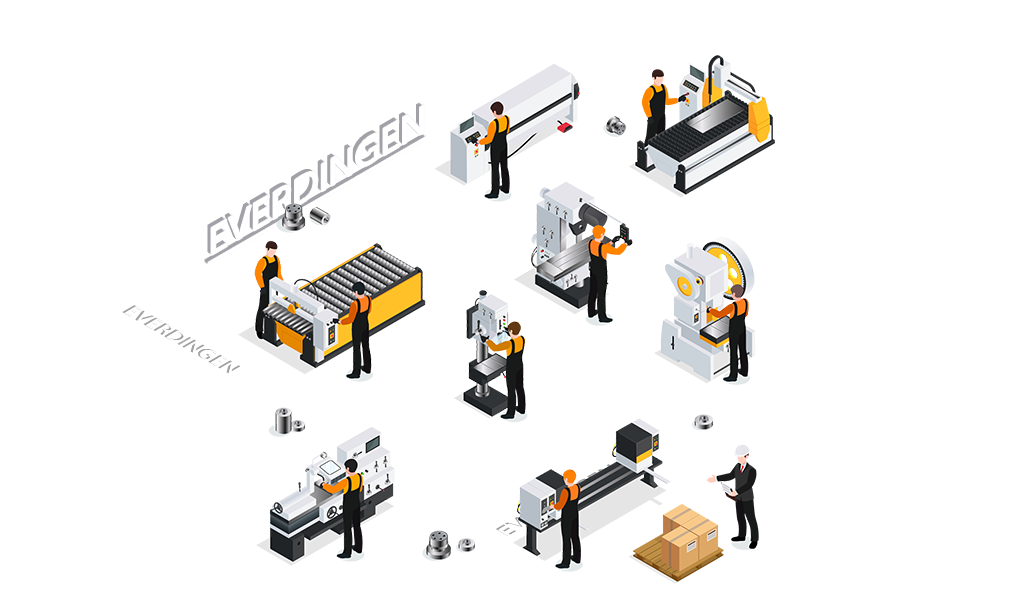 CNC metaalbewerking Everdingen